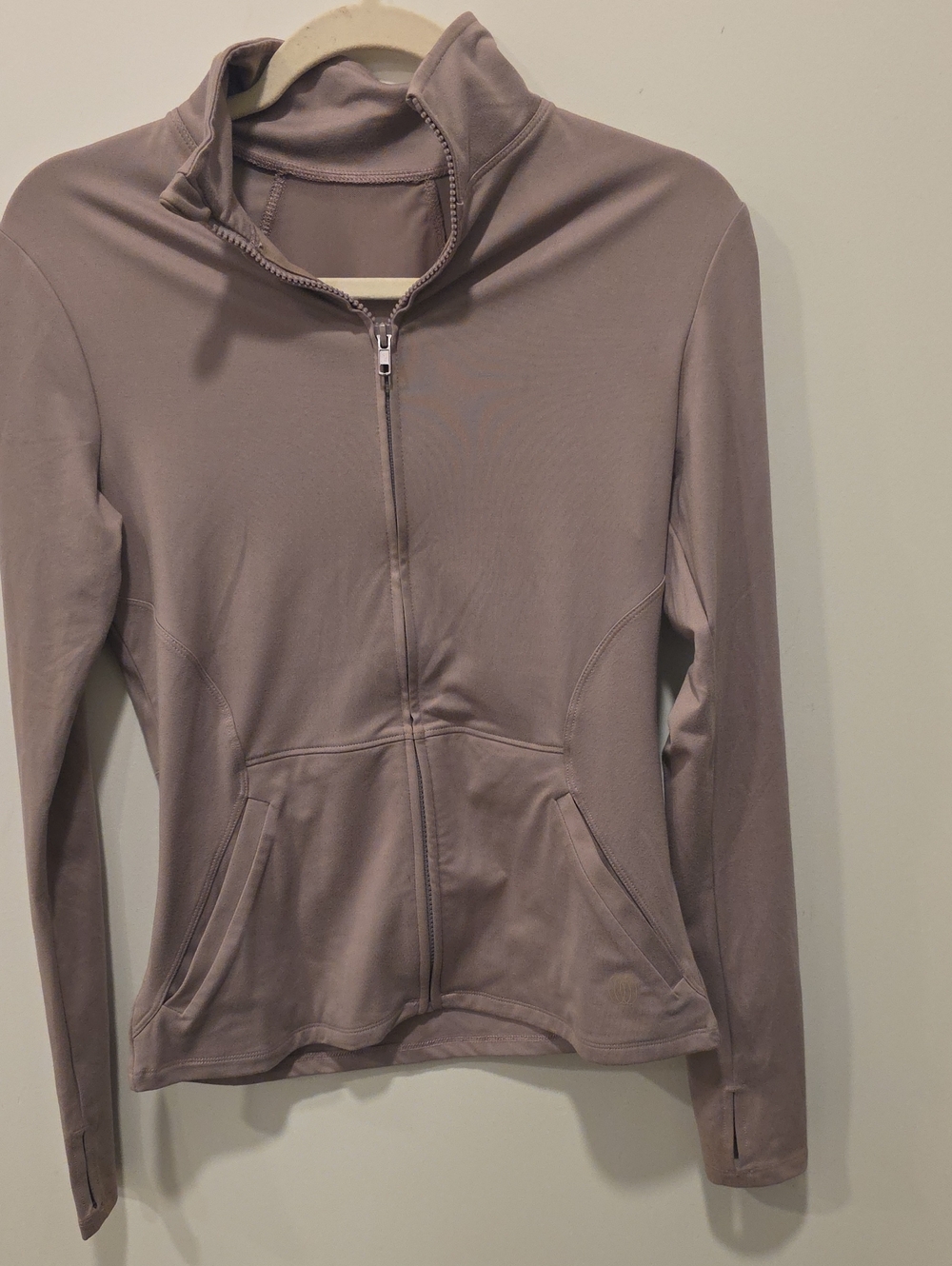 Balance Collection Mauve Zip-Front Active Jacket